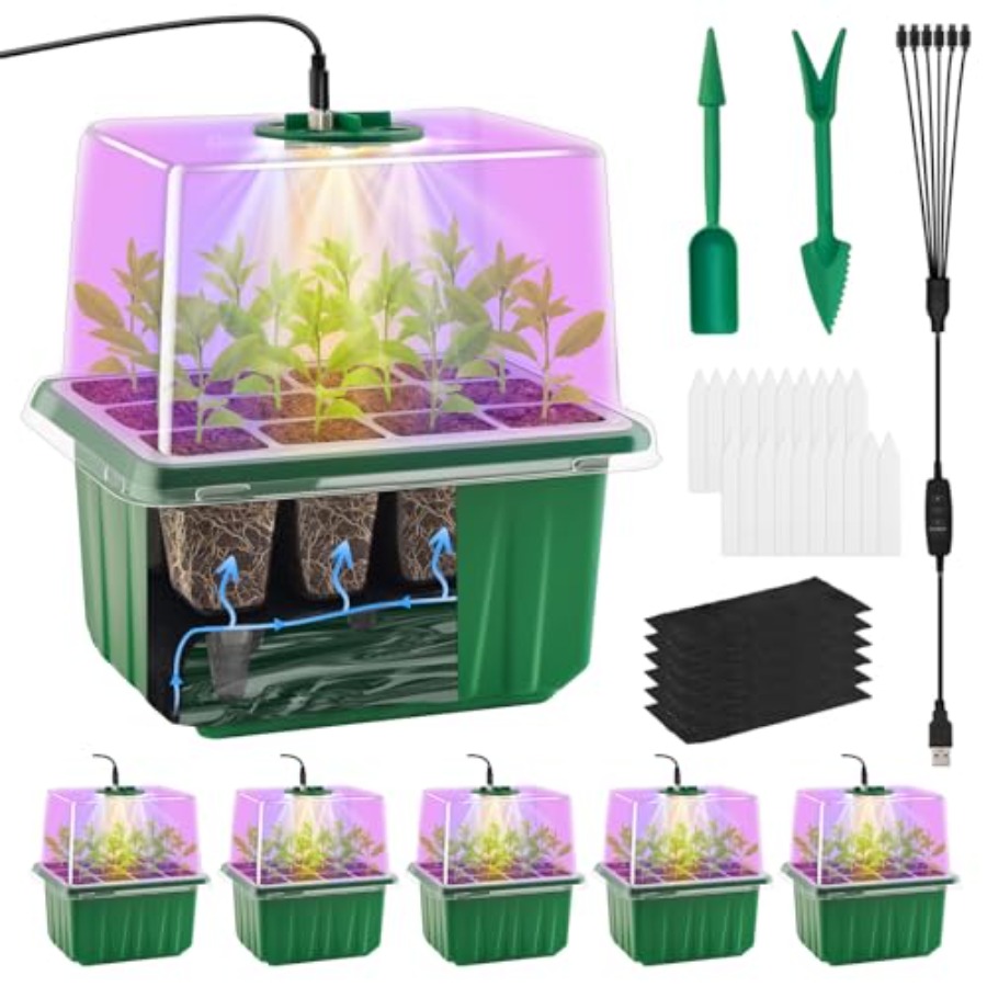 Taca do rozsady z oświetleniem – Humidity Dome Kit recenzja i cena