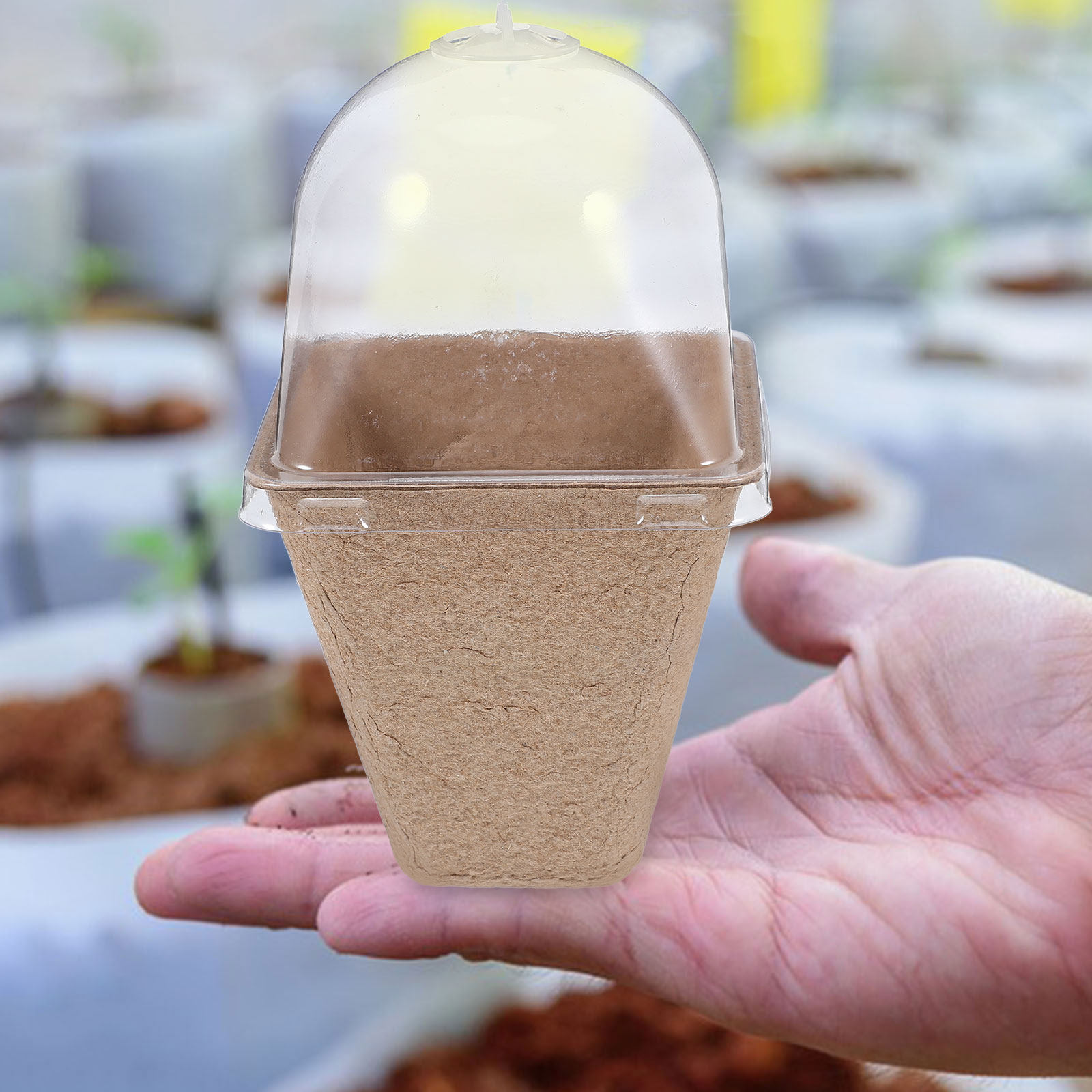 10 szt. Biodegradowalnych doni – Humidity Dome Kit recenzja i cena