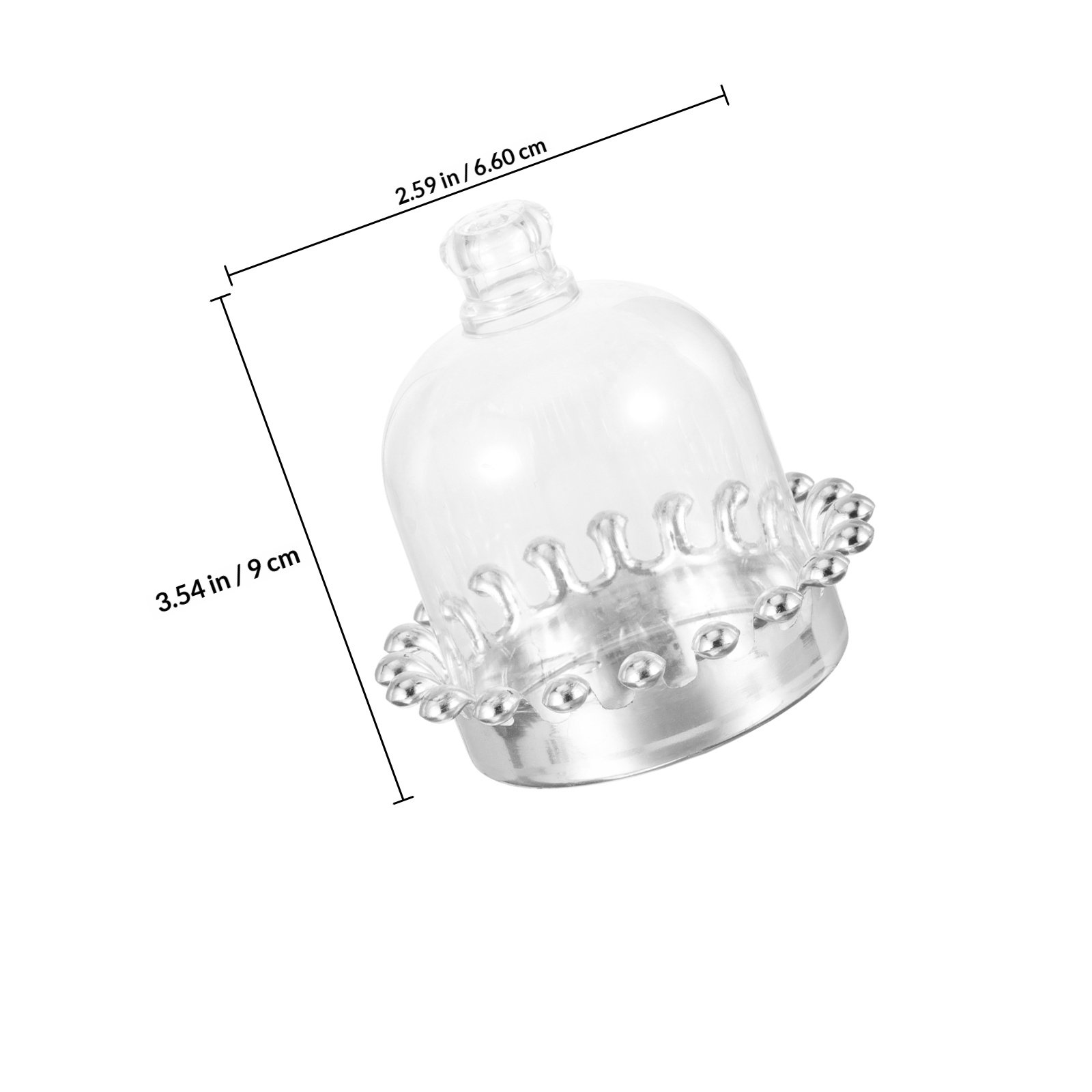 12 szt. Pokrywek na ciasta z k – Plastic Dome Clear recenzja i cena
